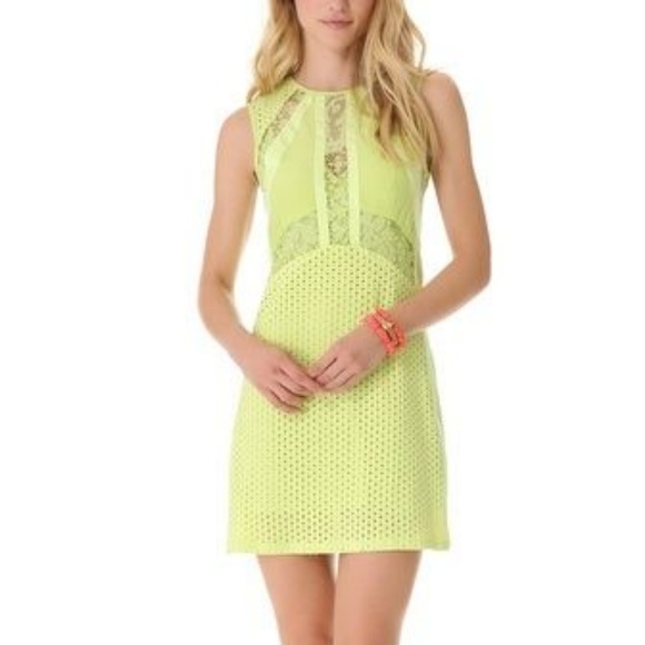 Nanette Lepore Dresses & Skirts - Nanette Lepore lime green dress